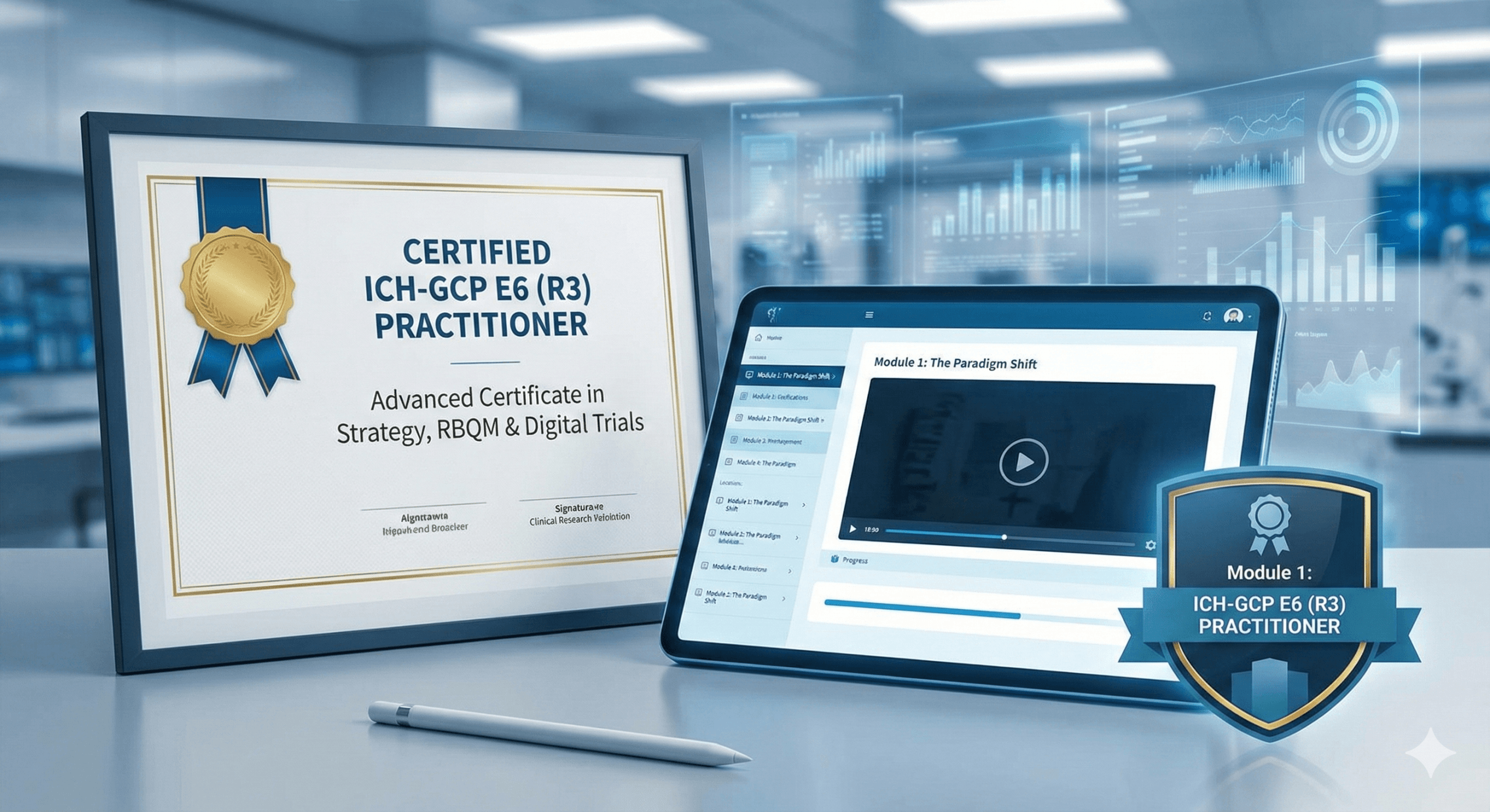 Advanced Certificate in ICH-GCP E6 (R3): Strategy, RBQM & Digital Trials