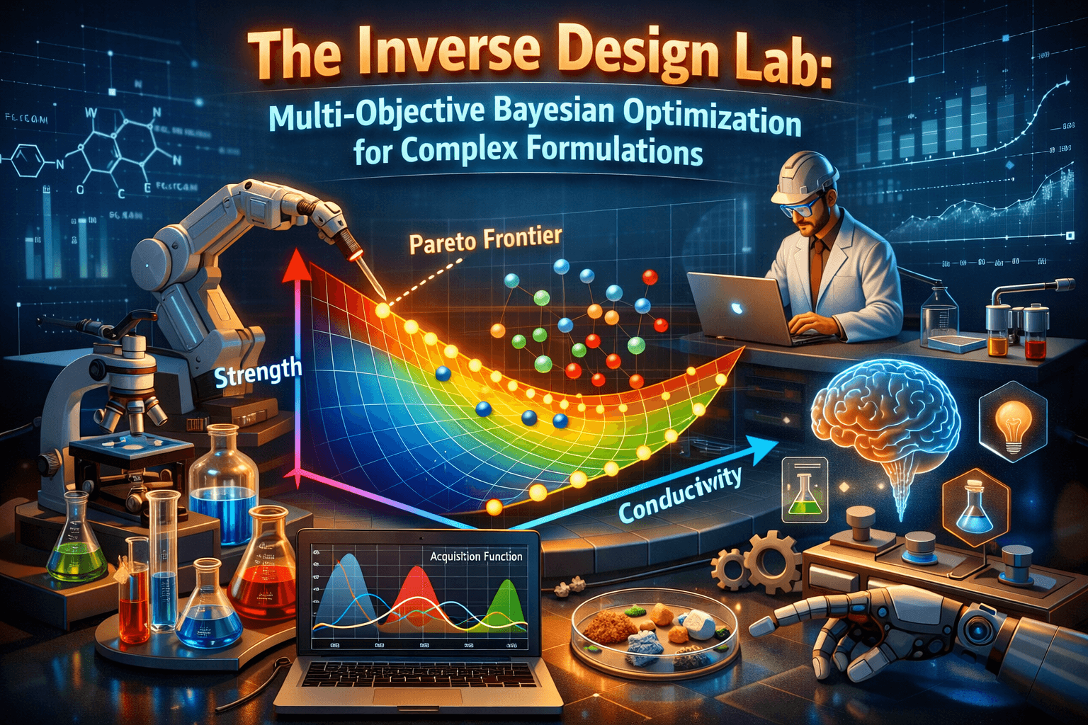 The Inverse Design Lab: Multi-Objective Bayesian Optimization for Complex Formulations